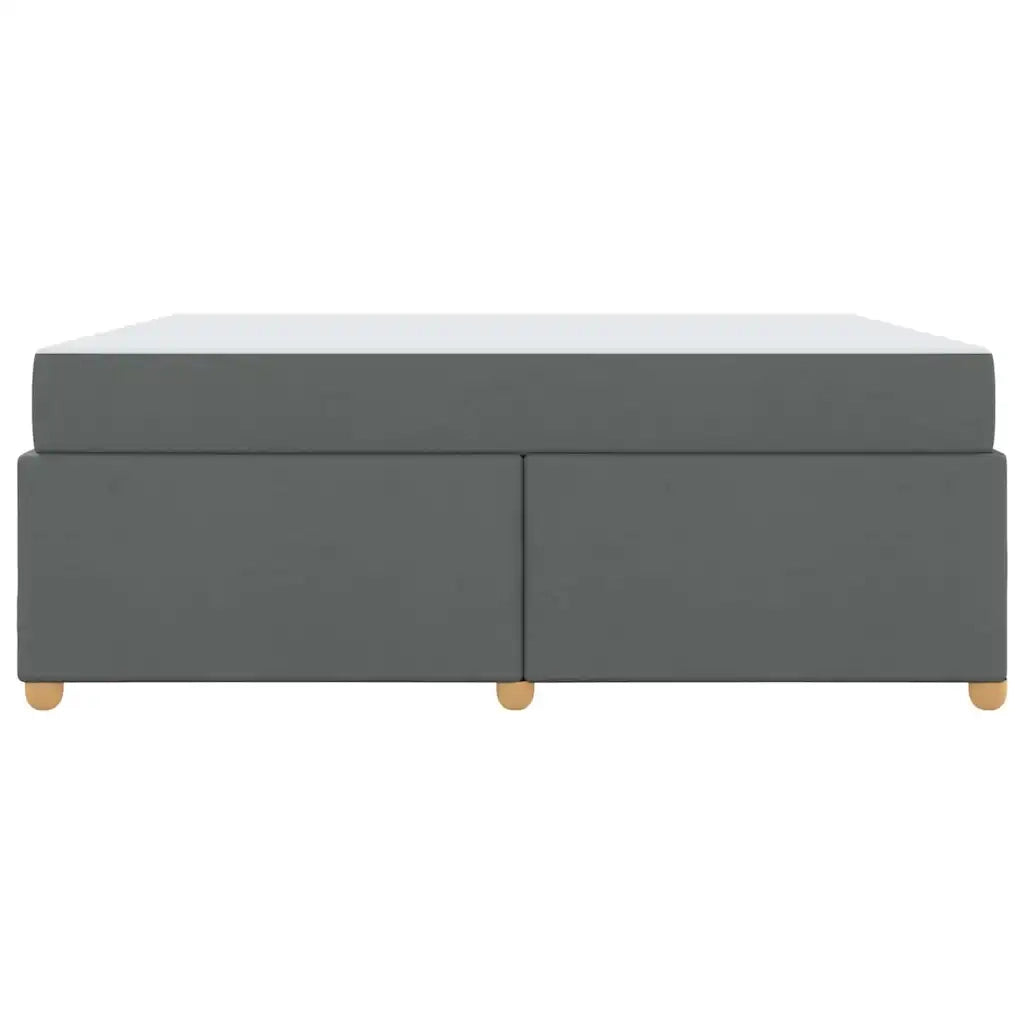vidaXL Struttura del letto Grigio scuro 180 x 200 cm Tessuto