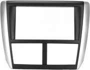 Autoradio Diafragma Dubbel-DIN - Pannello di Navigazione Frame di Sostituzione - Materiale ABS - Finestra Giallo/Zarallo - Per Impreza 2007-2012 - Incluso Frame Fissato - Pannello di Navigazione