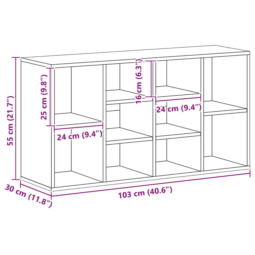 Scarpiera con Panchina Bianco 103x30x54,5 cm in Multistrato cod mxl 45686