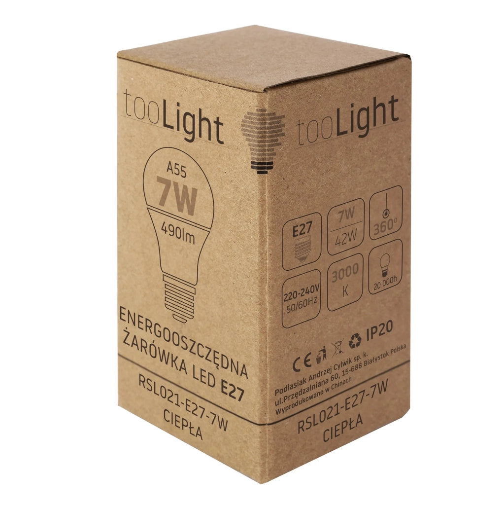 Bulbo Led Rsl021 E27 7w Warm