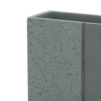 Bicchiere in poliresina grigio - serie Pietra