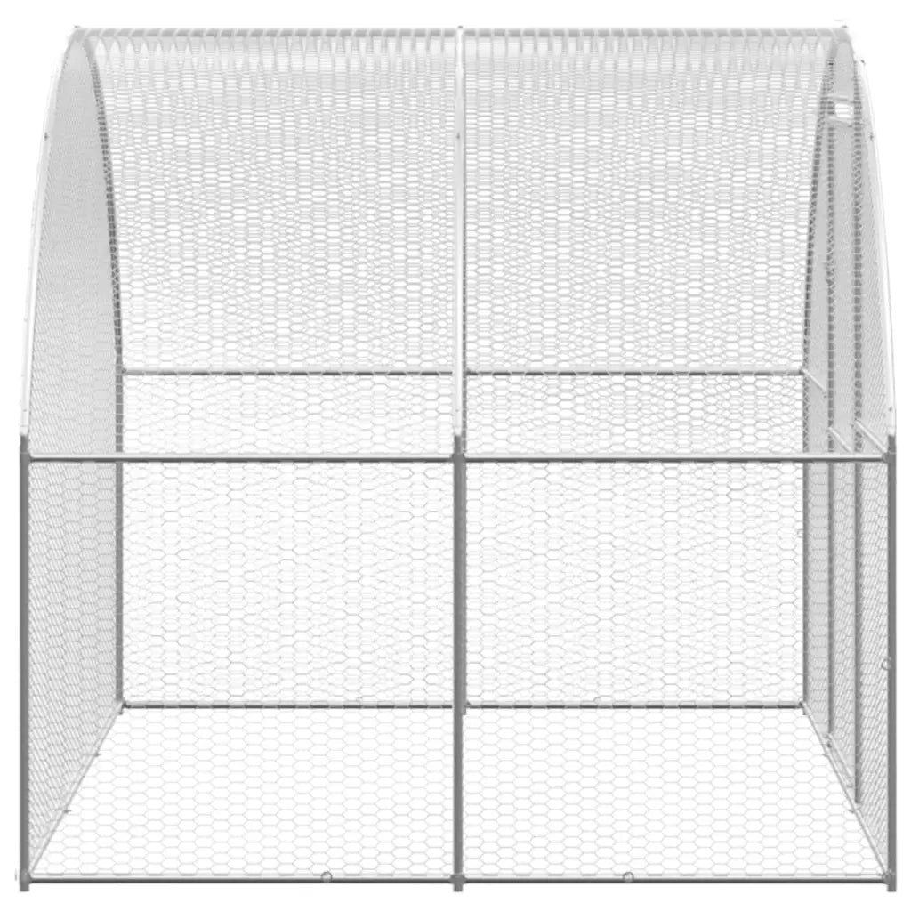 Pollaio per Esterni 3x4x2 m in Acciaio Zincato CFW4234140