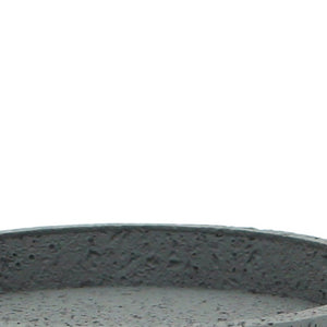 Portasapone in poliresina grigio - serie Pietra