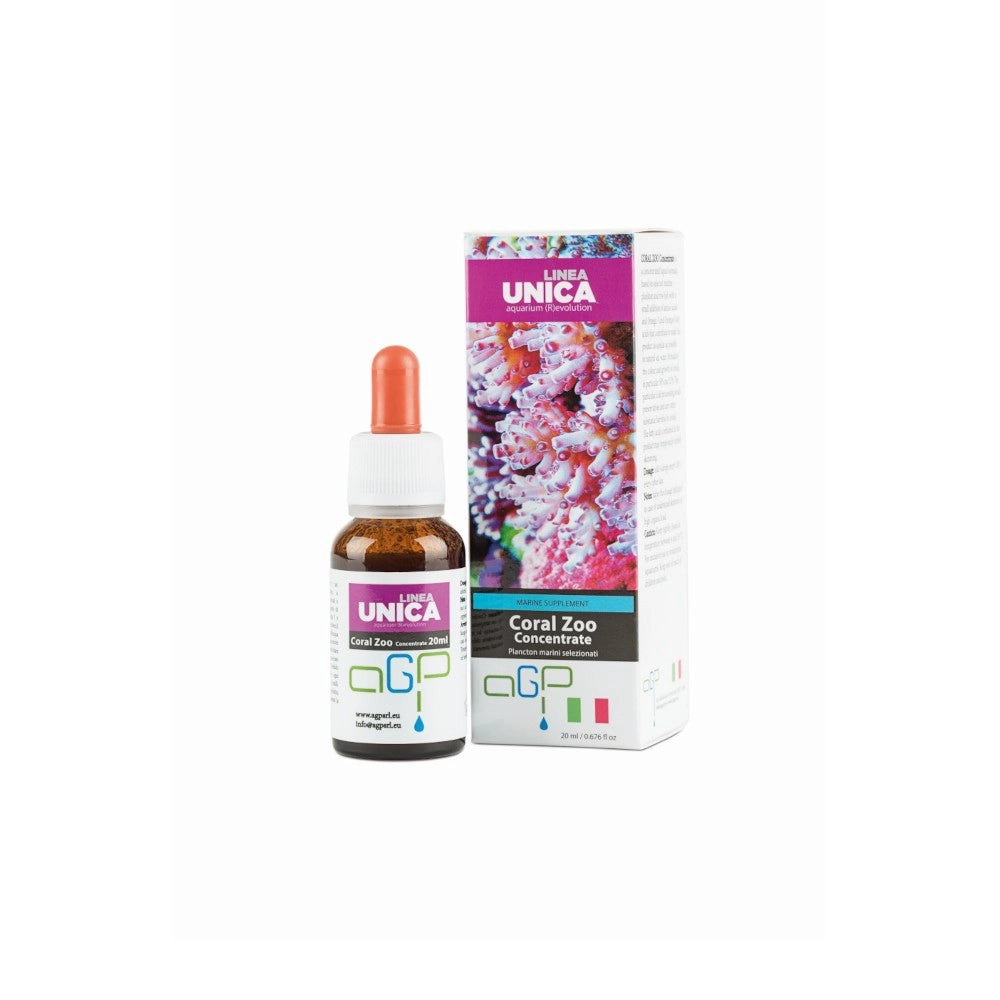 AGP Linea Unica Coral Zoo Concentrate 20ml - Integratore di Zooplankton