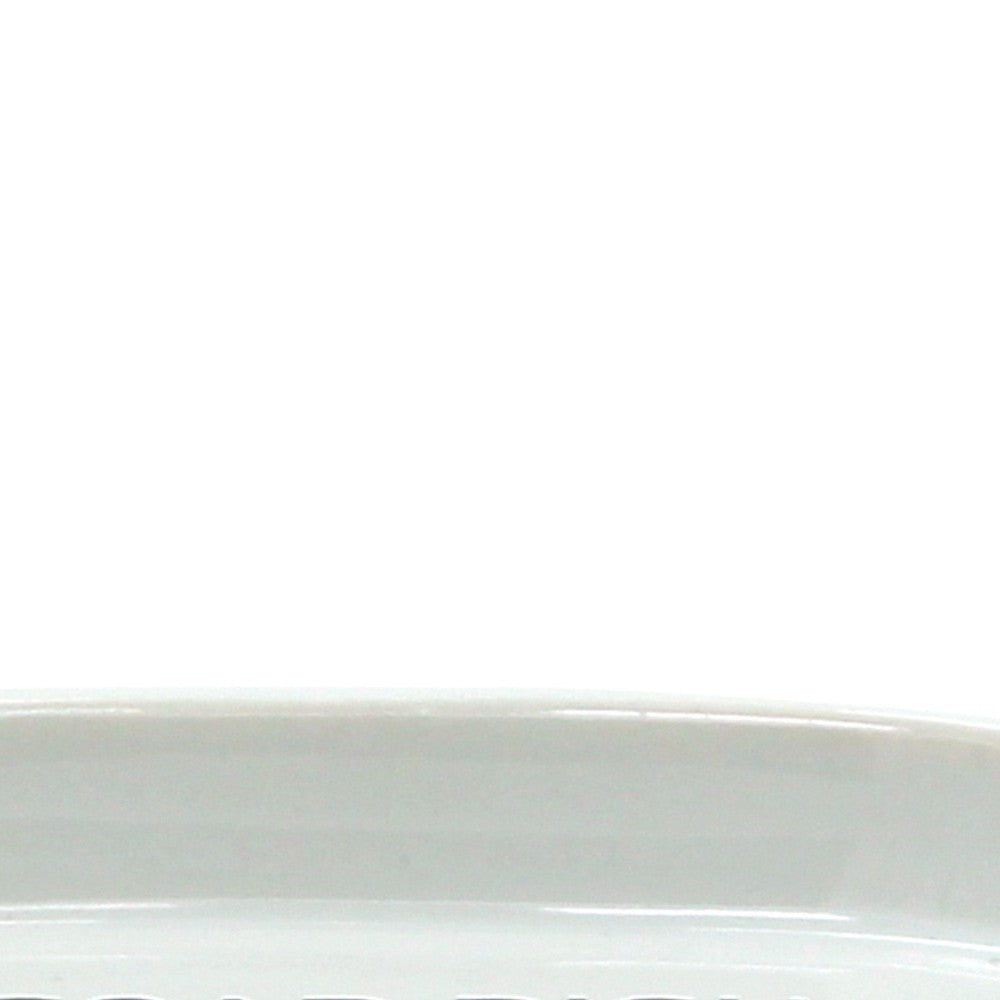 Portasapone in ceramica bianco - serie White