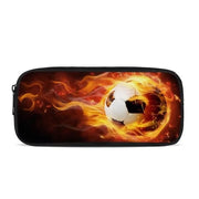 Etui per Pennarelli 3D Sport per Bambini Ragazzi con Grande Capacità con Tasche Ammortizzate e Chiusura a Slitta