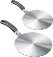 Adattatore per pentola in rame - Converte pentole convenzionali in pentole ad induzione - Ø 14 cm + 24 cm