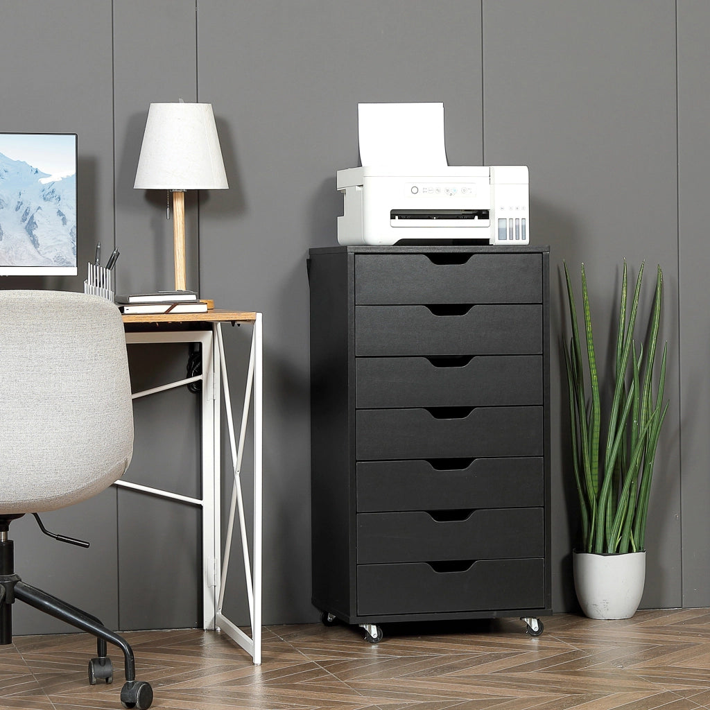 Scrivania con cassetti ¨C Zephmum ¨C Bianco 80x60x100 cm