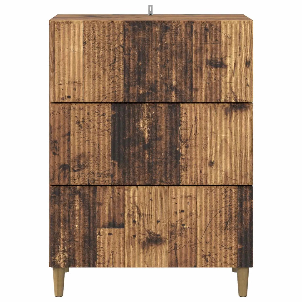Mobile con Cassetti Legno antico 66 x 34,5 x 90 cm 894613