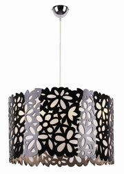 Lampadario Candellux Simona 33-87174 cromo/nero 3xE14