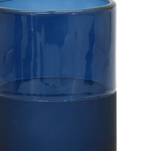 Bicchiere in vetro blu - serie Notte