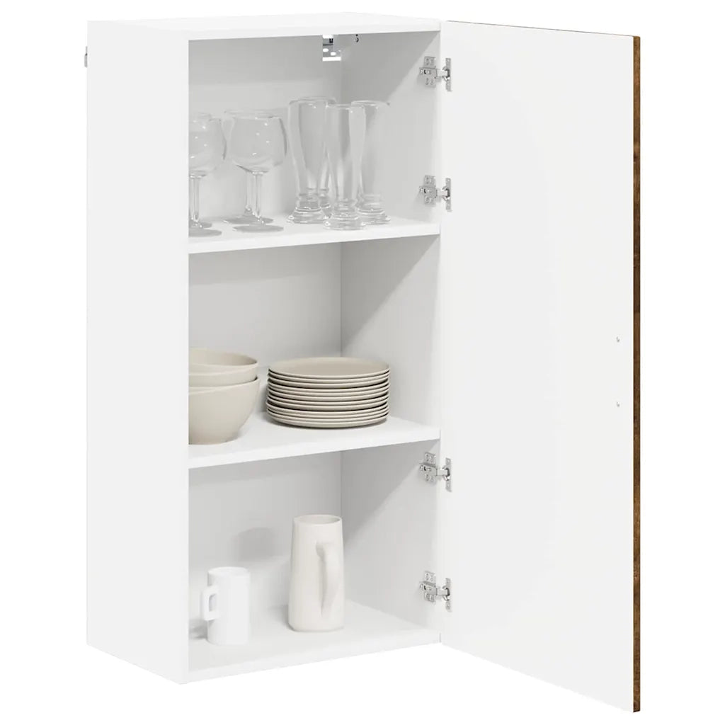 Armadietto a muro LUCCA Rovere Fumo 50 x 31 x 100 cm
