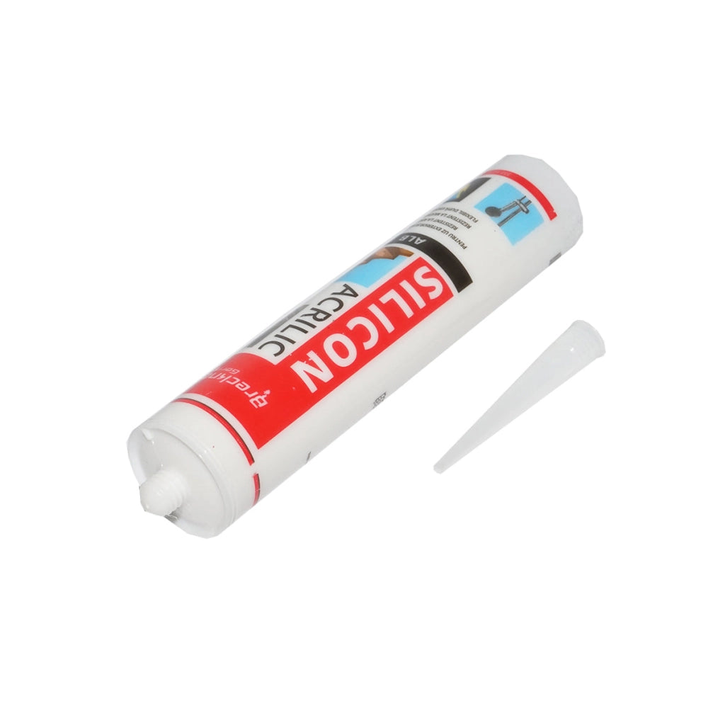 Silicone acrilico bianco per interni/esterni 300ml Breckner Germany
