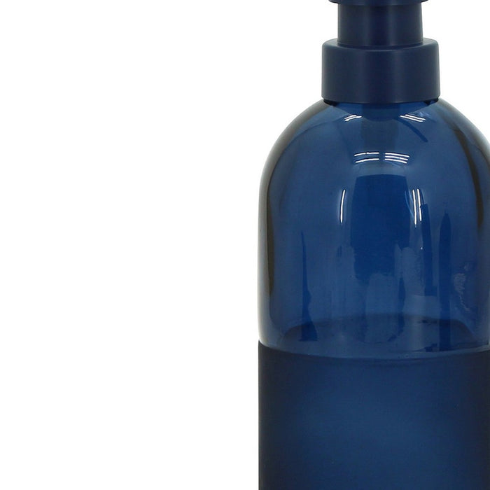 Dispenser in vetro blu - serie Notte