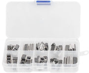 Kit di Assortimento di Chip di Circuiti Integrati - 85 pezzi 

 Contenuto:
- NE555
- LM324
- LM393
- UA741
- ULN2803
- LM358
- LM386
- NE5532
- ULN2003
- PC817