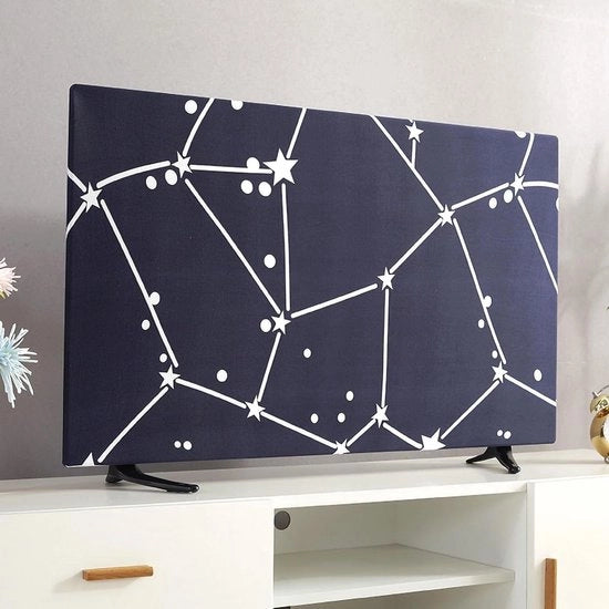 TV-hoes per Esterno - Protezione TV Universale per Smart TV - Protezione Elastica per TV da Soggiorno (50 pollici)