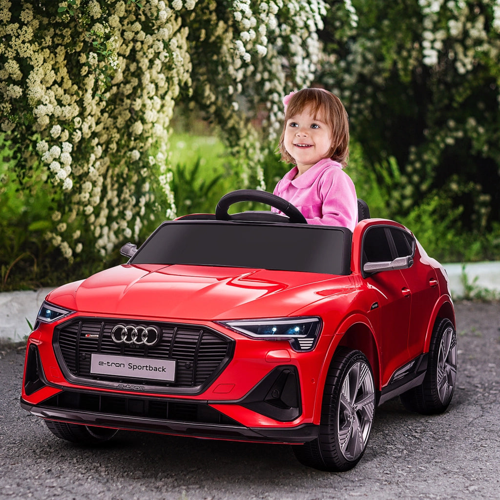 Macchina Elettrica per Bambini ¨C zephmum ¨C Rosso, Telecomando, Luci e Musica, 3-5 Anni, 12V