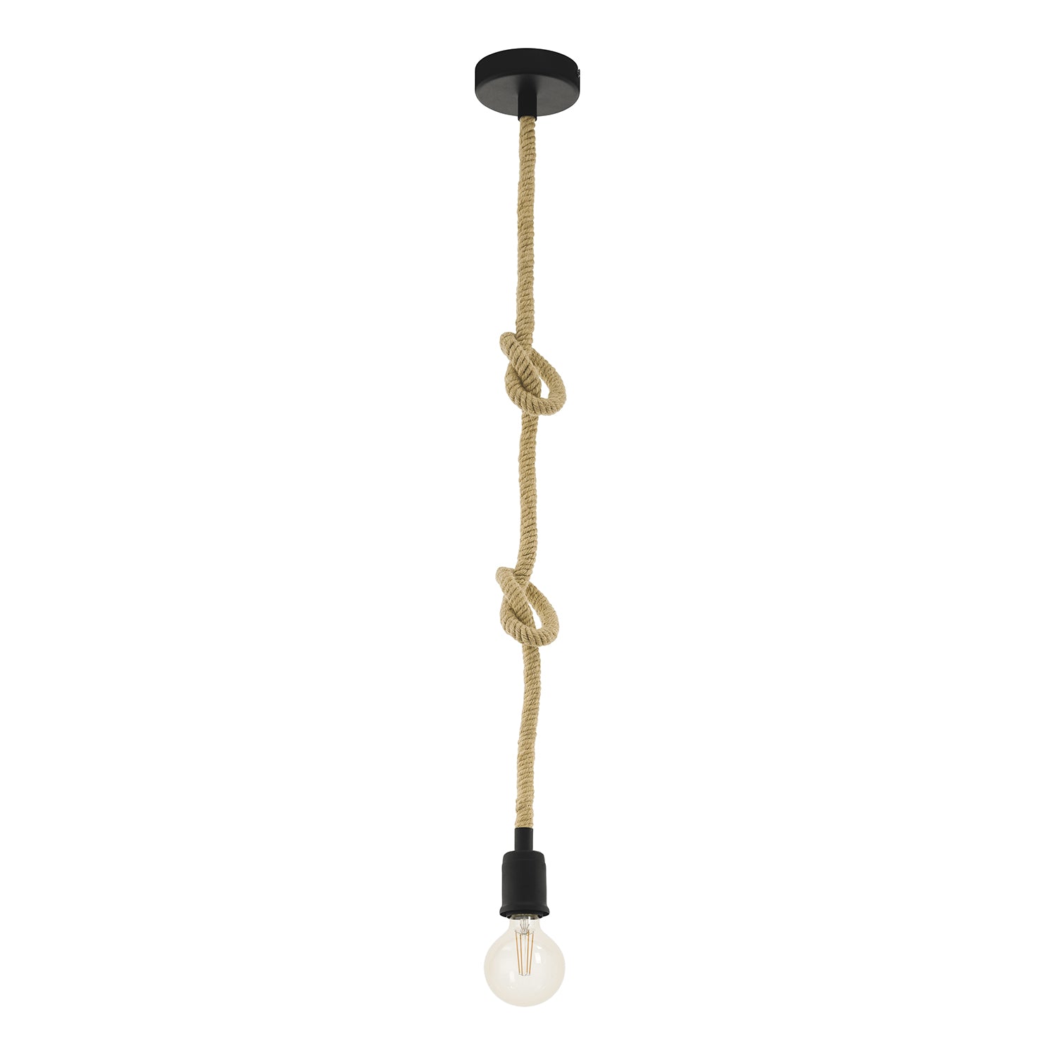 Lampadario A Sospensione Vintage Rampside Acciaio Nero 1 Luce E27