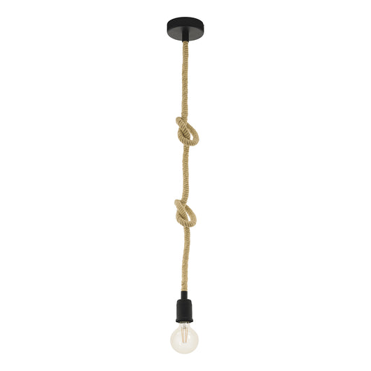 Lampadario A Sospensione Vintage Rampside Acciaio Nero 1 Luce E27