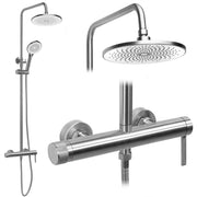 Set Doccia Rea Rivo Brush Nickel