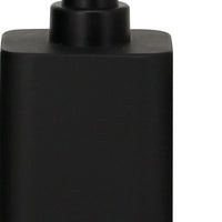 Dispenser in poliresina nera - serie Onice