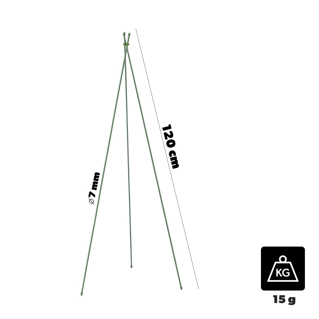 KADAX Supporto conico per piante 120 cm