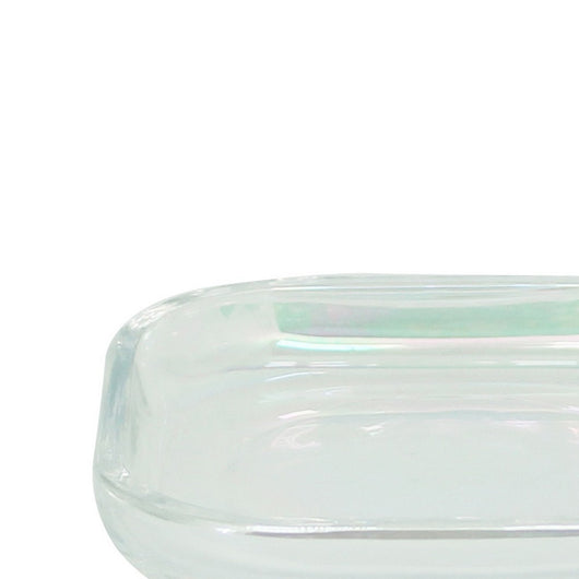 Portasapone in vetro trasparente - serie True