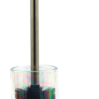 Portascopino in vetro trasparente - serie True