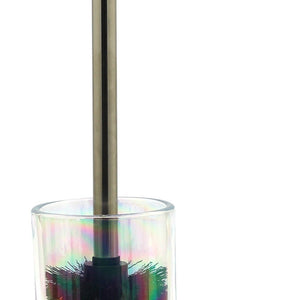 Portascopino in vetro trasparente - serie True