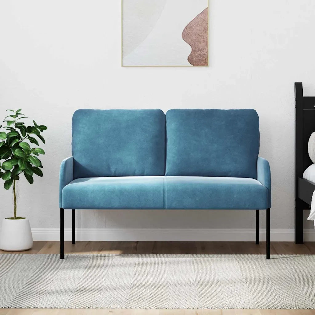 Divani con cuscino 110cm Blu Legno compensato 42023454
