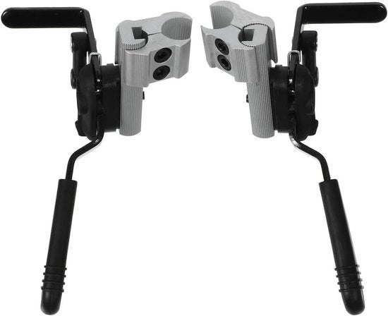 Set di 2 estensioni di freno elettriche per sedia a rotelle - Freni pratici per sedia a rotelle - Componenti freno - Freni per sedia a rotelle maneggevoli.