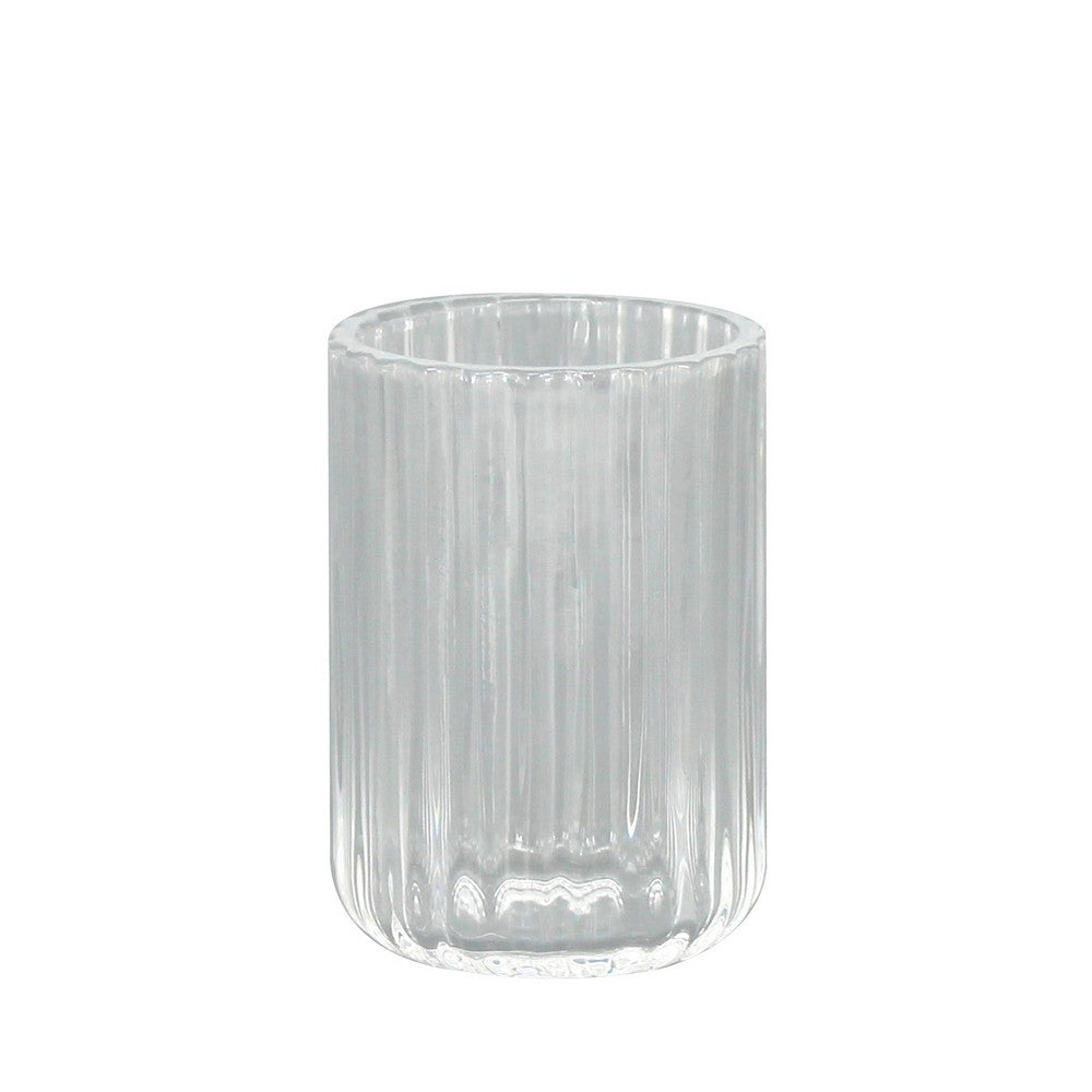 Bicchiere in vetro trasparente - serie Back