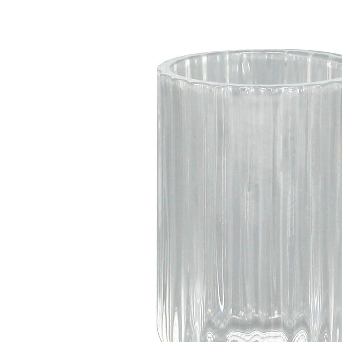 Bicchiere in vetro trasparente - serie Back