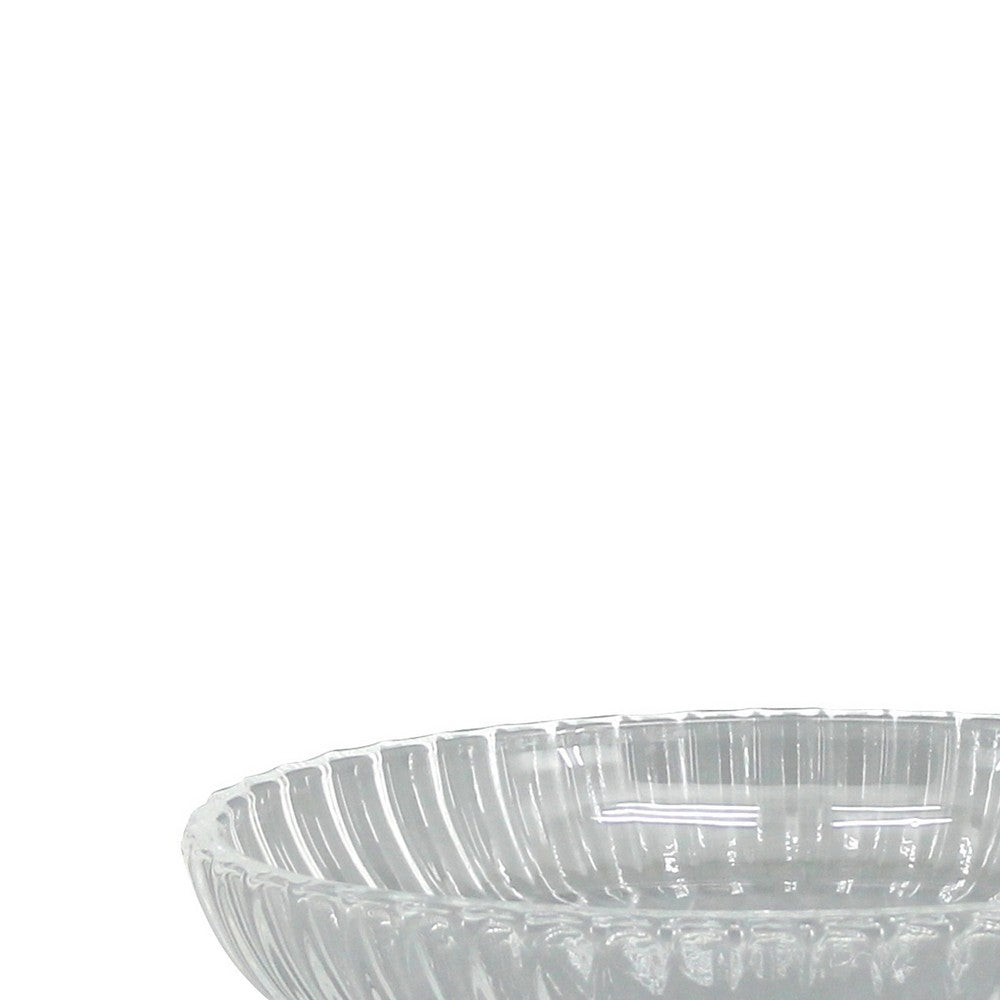 Portasapone in vetro trasparente - serie Back