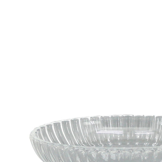 Portasapone in vetro trasparente - serie Back