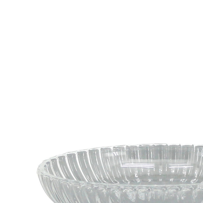 Portasapone in vetro trasparente - serie Back