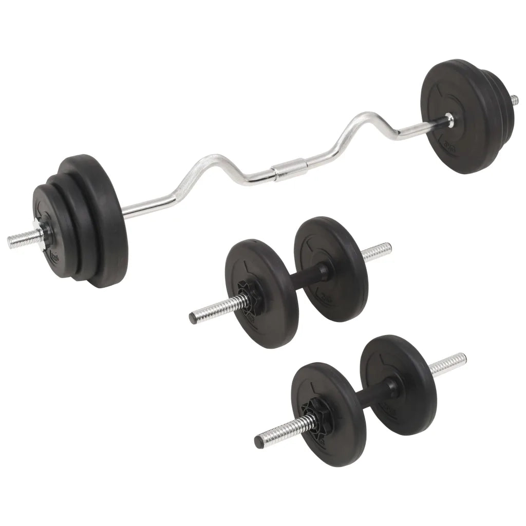 Set Bilanciere e Manubri da 30 kg cod mxl 62852