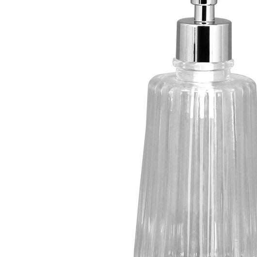 Dispenser in vetro trasparente - serie Back