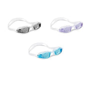Trade Shop - Occhialini Free Style Per Nuoto Piscina Con Protezione Uv Colori Assortiti 55682 -