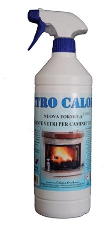 PULITORE DETERGENTE X VETRI E CAMINI LT.1 VETRO CALOR