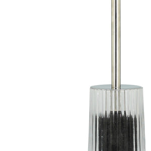 Portascopino in vetro trasparente - serie Back