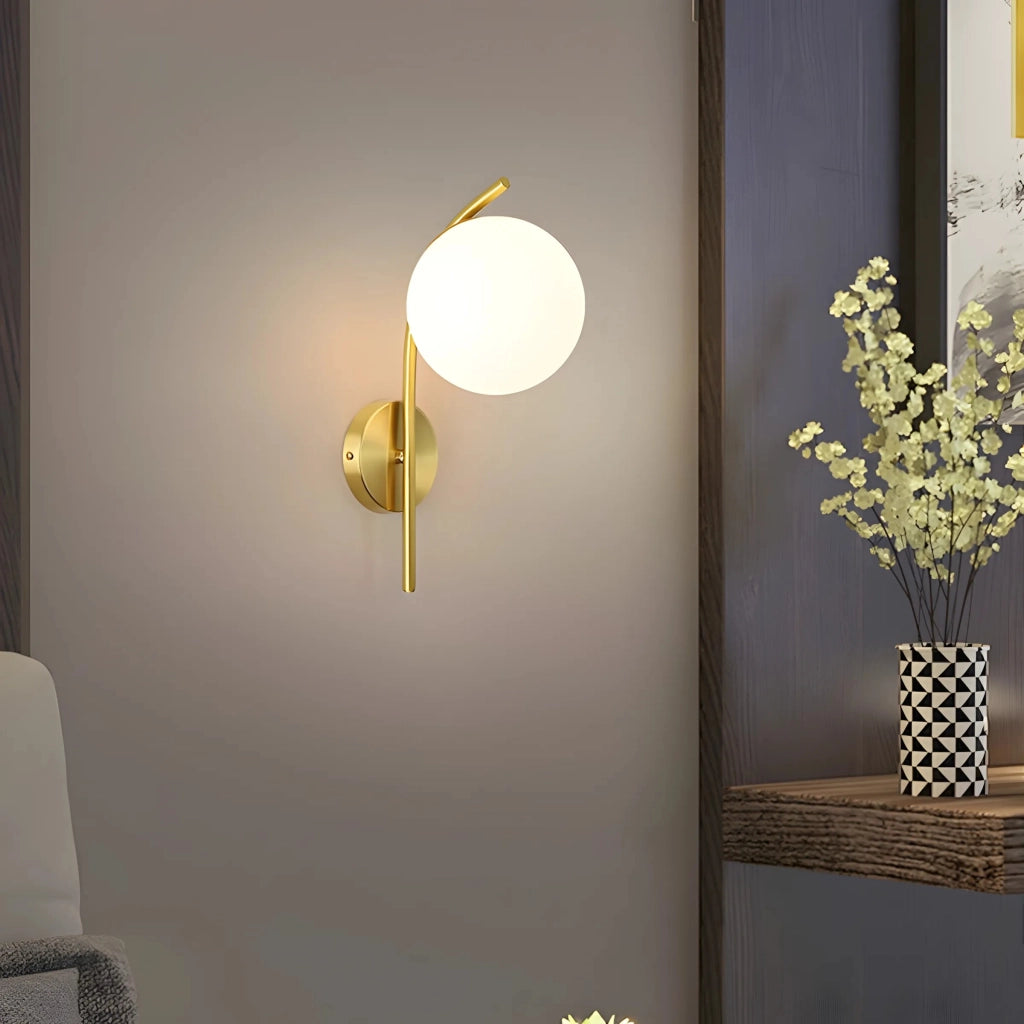 Lampada Da Parete G104-1w Gold