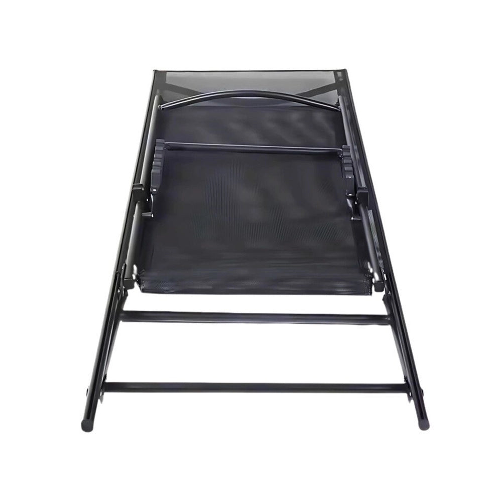 Trade Shop - Lettino Sdraio Mare Prendisole Reclinabile Pieghevole Praiano Piscina Sedia In Textilene -