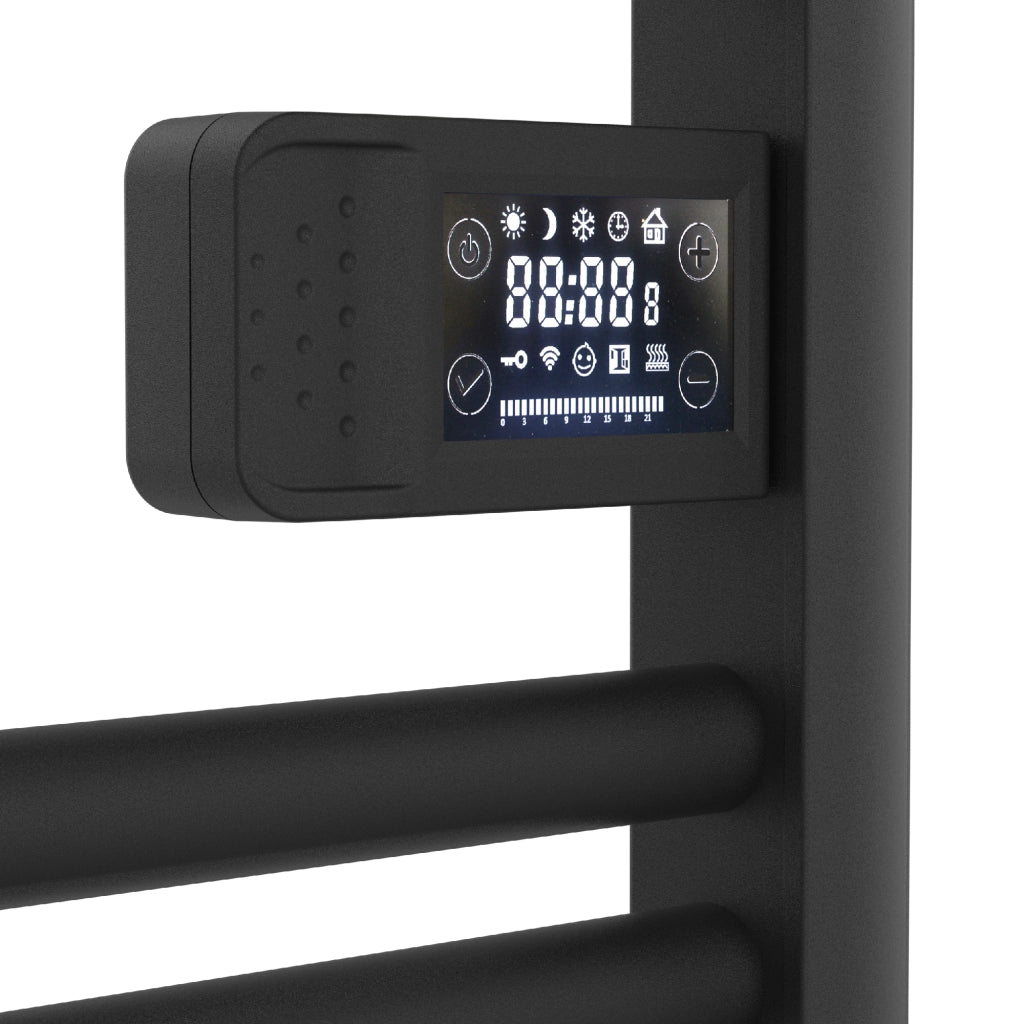 Scaldasalviette Elettrico Follo 96 x 54 cm 500 W Nero pro.tec