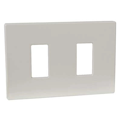 PLACCA COPRIFRUTTI VENUS MARLANVIL - RESINA AVORIO POSTI 2 MM 115X80- 20 pezzi