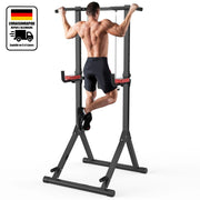 Sedia romana regolabile, barra per trazioni da esterno  su supporto 99 x 112 x 145-240 cm, capacità 150 kg