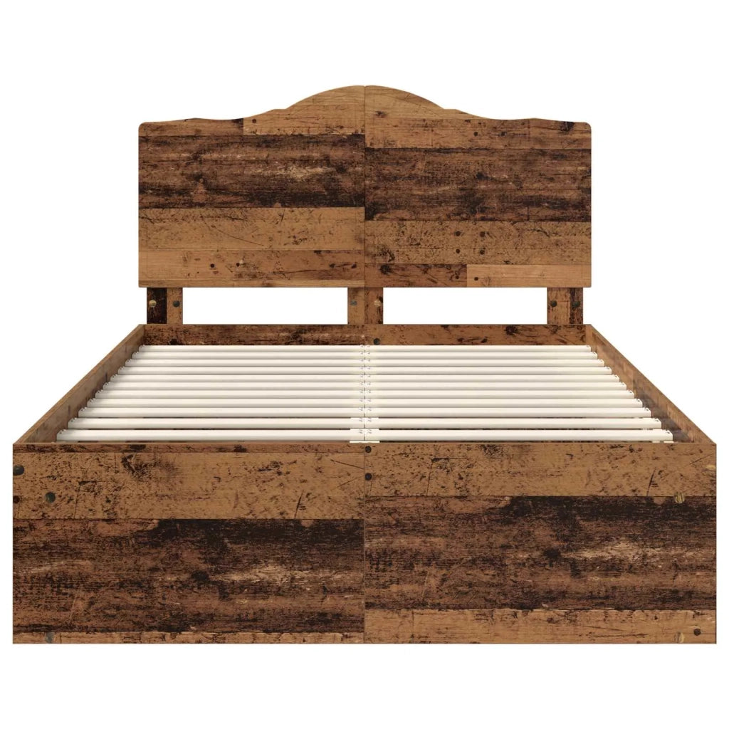 Struttura del letto Legno vecchio 120 x 200 cm Pino massello 3413333