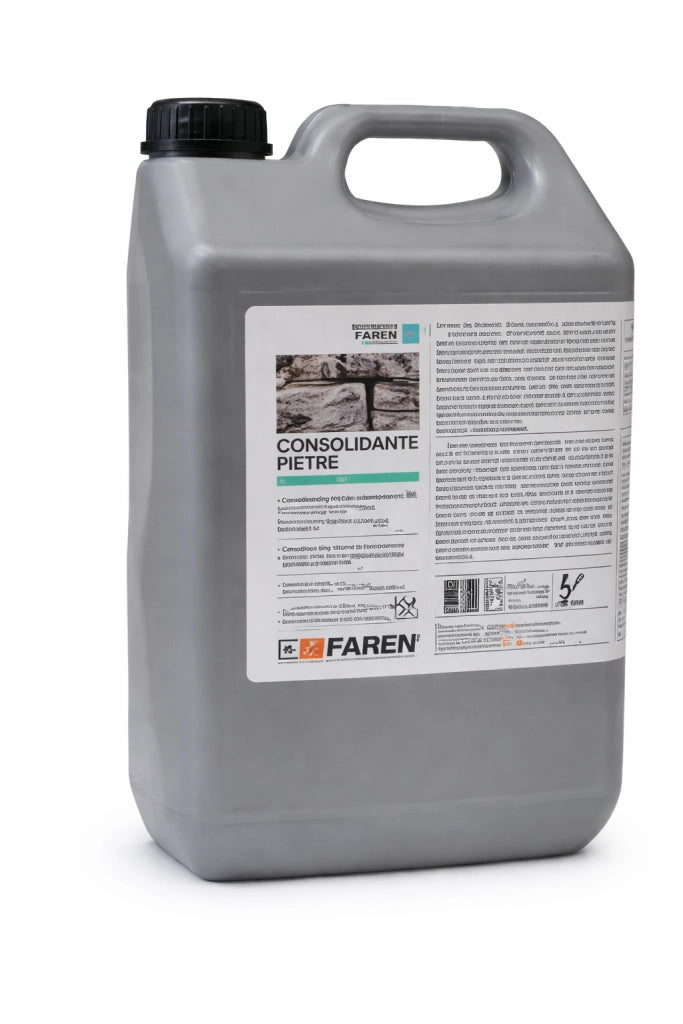 Protettivo Idrorepellente Antispolvere 5 lt Consolidante Pietra Faren Incolore
