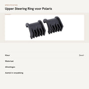 Vite di guida superiore per cambio di guida - Materiale ABS - 2 pezzi - Adatto per Polaris - Codice OE: 5439731 5438903