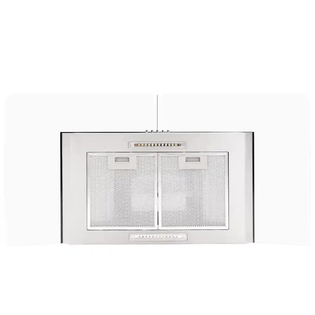 Cappa Aspirante a Muro 90 cm Acciaio Inossidabile 756 m³/h LED